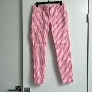 Vineyard Vines pink seashell jeans like new size 2